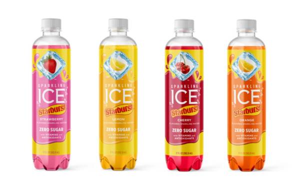 Sparkling Ice partners with Starburst for new flavour range