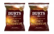 Burts releases limited-edition spicy barbecue-flavoured crisps