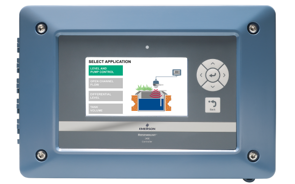 Emerson launches simplified level and flow controller for water and wastewater applications