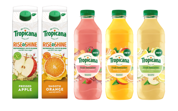 Tropicana introduces new juice ranges to ambient portfolio