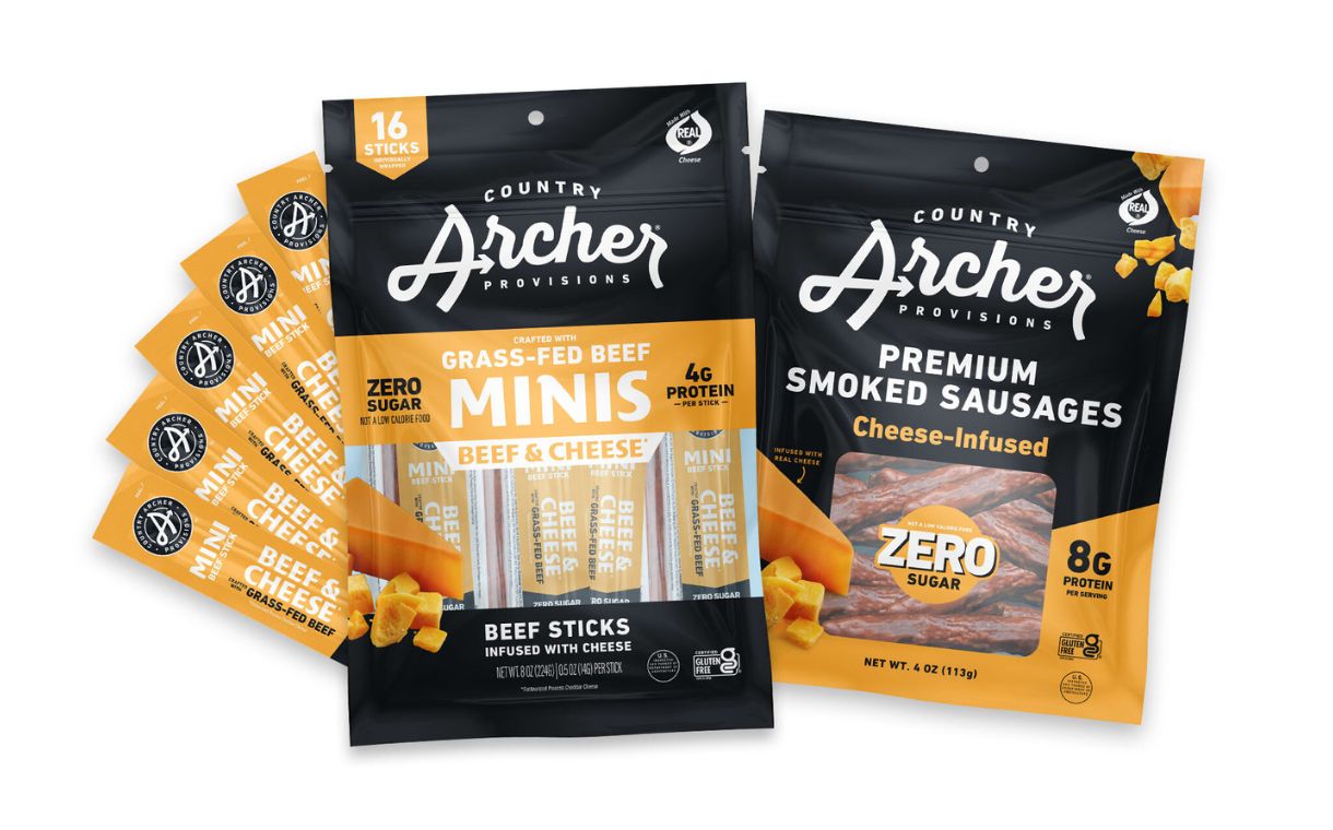 Country Archer unveils duo of cheese-infused meat products