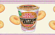 Cup Noodles unveils bagel-inspired noodle cups