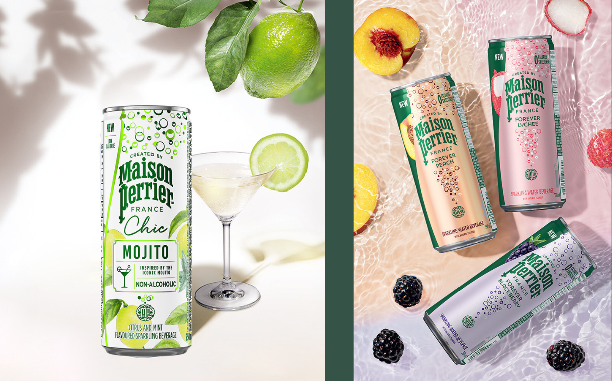 Perrier Maison Perrier sparkling water launch