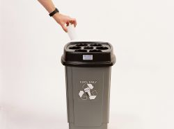 Kleena Coola helps office recycling