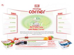 Müller ads invite you to 'Mix it your way'