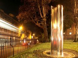 Bath's long wait for water sculpture is over