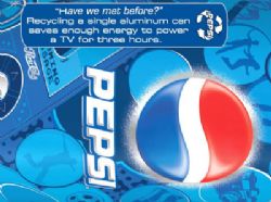 Pepsi puts recycling message on the can